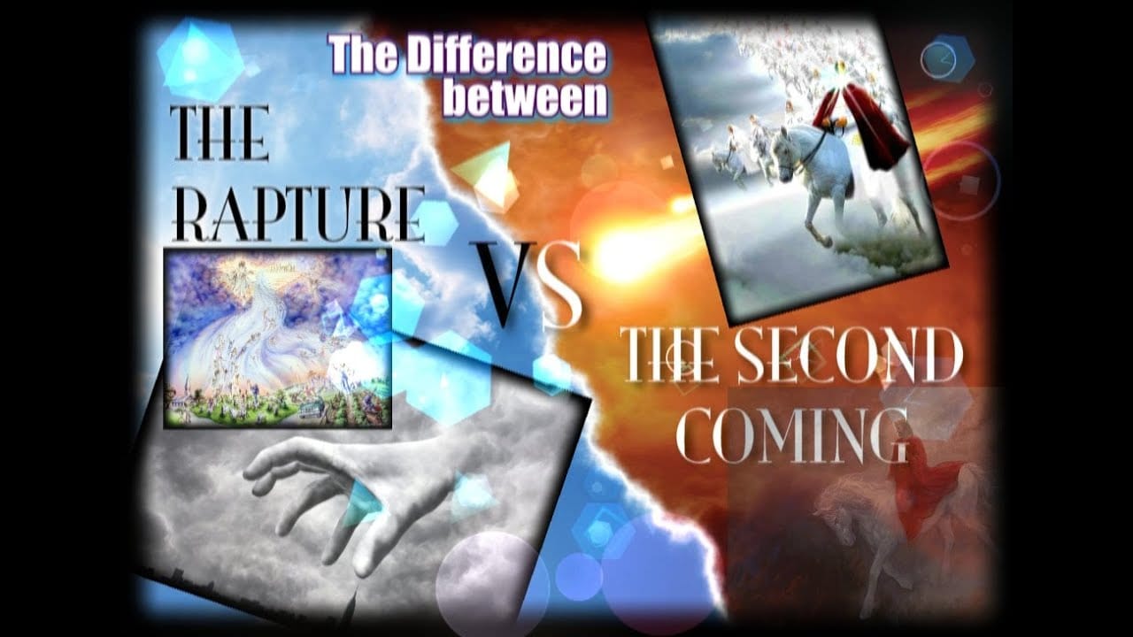 Rapture vs 2nd coming