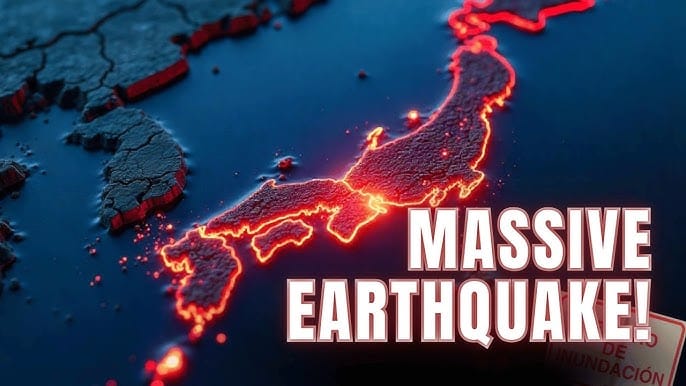 Mega quake japan 2025